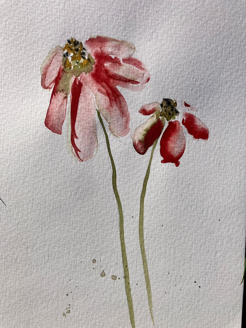 Mitmachaktion mit Aquarell